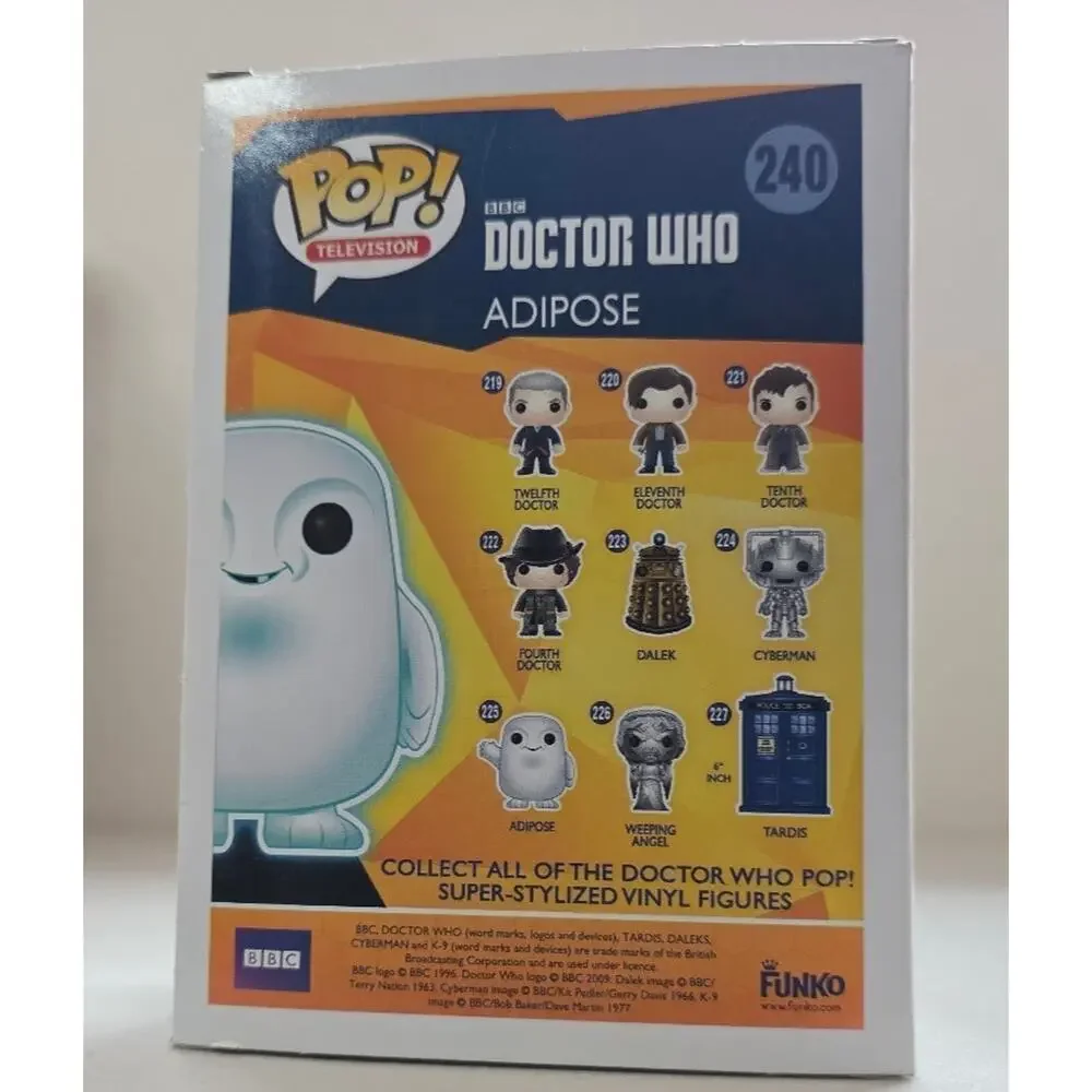Funko Pop! Vinyl: Doctor Who - Adipose - (Glow) - Hot Topic (Exclusive) #240 - Picture 2 of 6